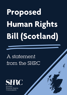 A statement from the SHRC on the proposed Human Rights Bill