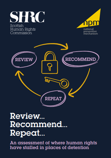 Cover page of main report