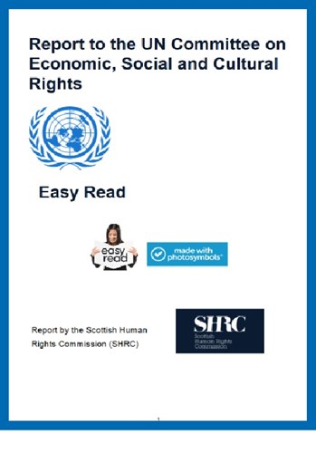 Report to the UN on ICESCR