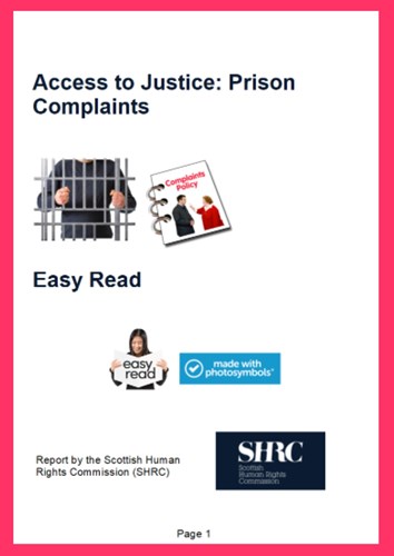 Access to Justice: Prison Complaints