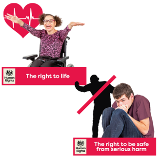The right to life and the right to be safe from serious harm